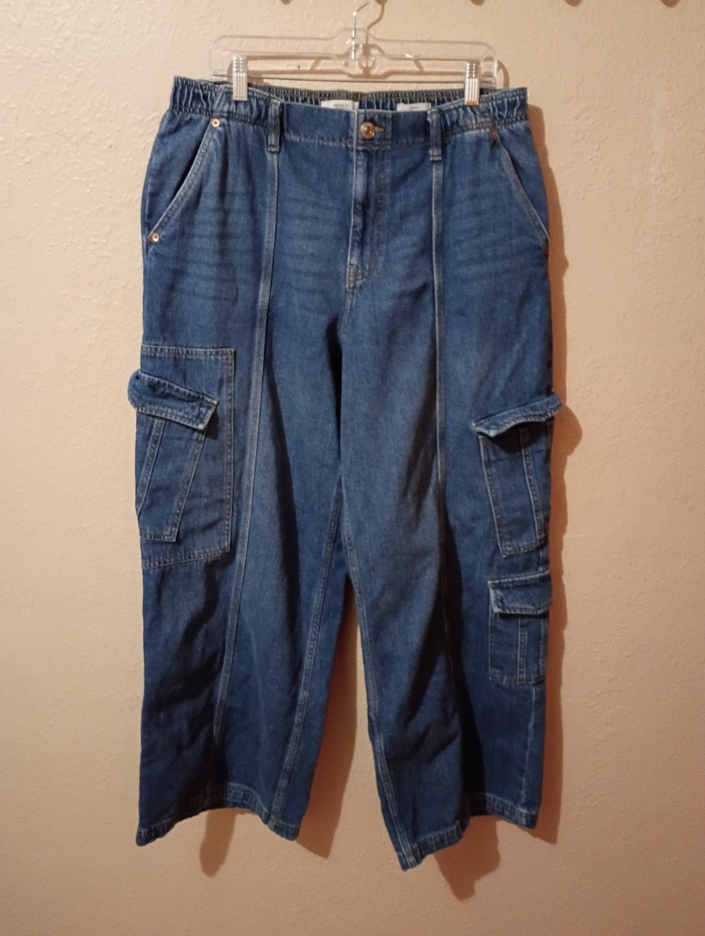Forever 21+ Size 14 Super Baggy Cargo Jeans